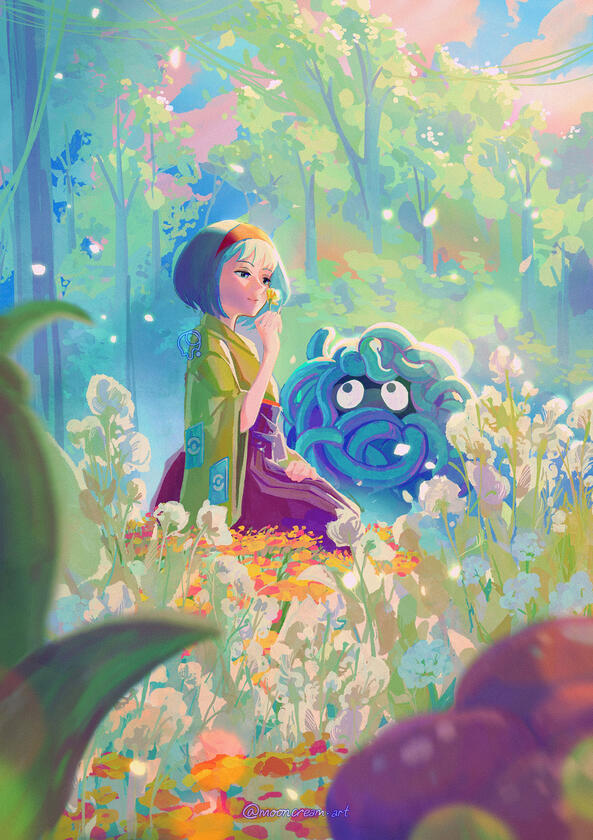 Erika (pokemon fanart)