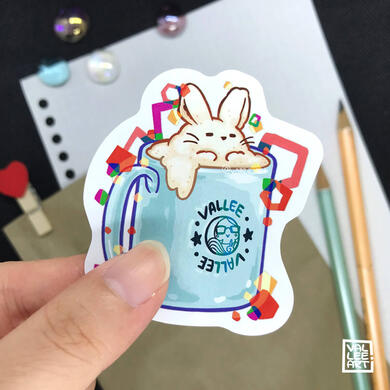 valleeartstickr_bunnycoffee